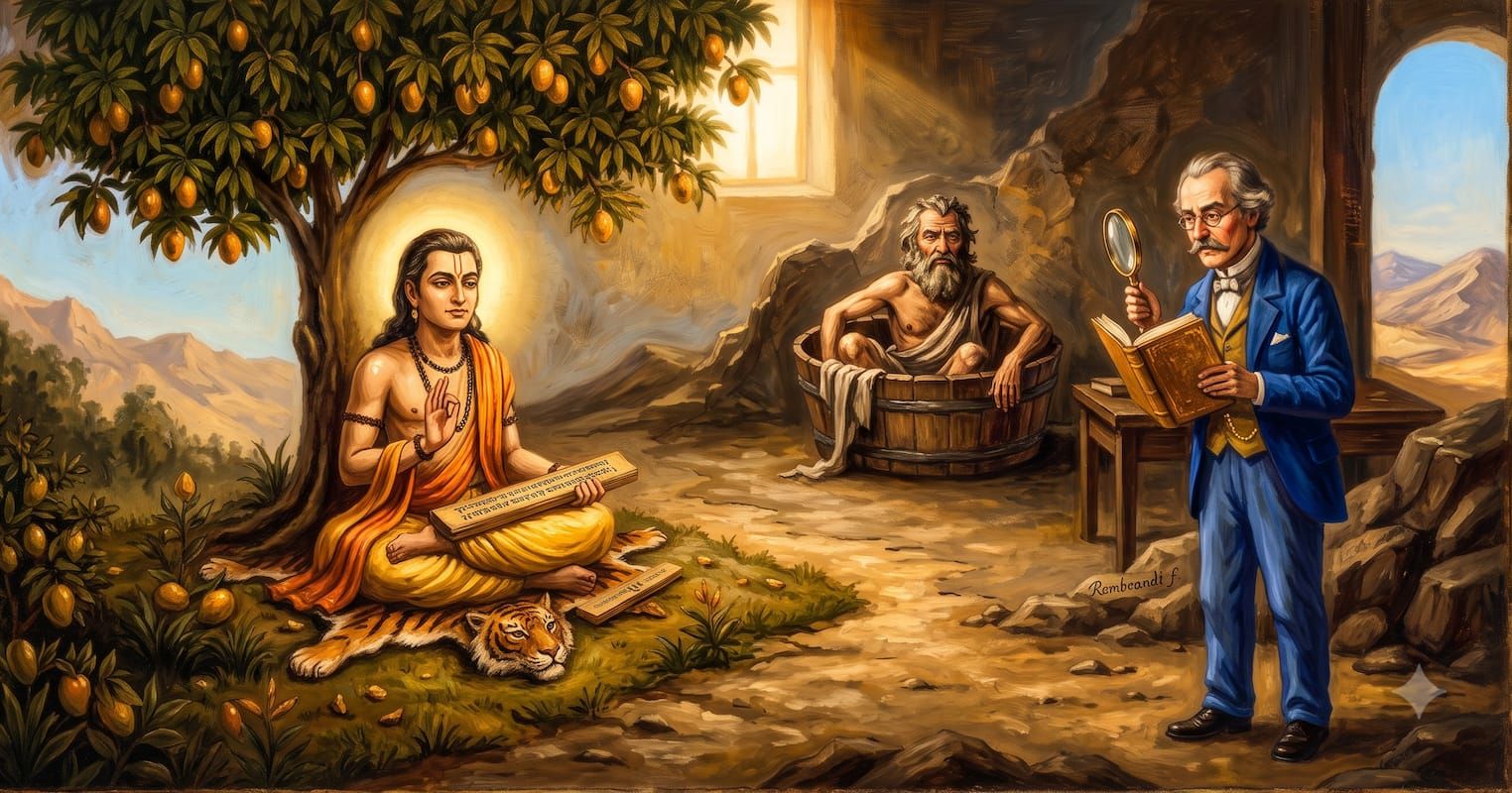 How Western Indology Misread Sanskrit: The Colonial Distortion of Bhartṛhari