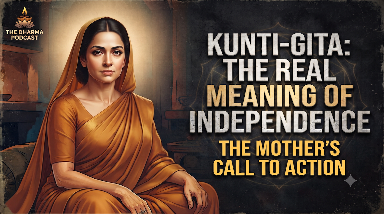 Kunti-Gita: The Forgotten Warning Every Hindu Youth Must Hear