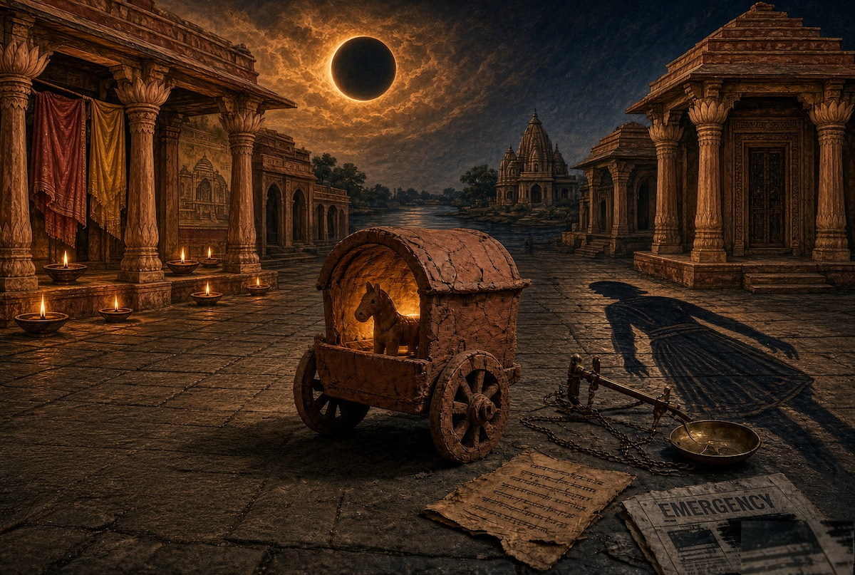 Mricchakatika as an Allegory of the Emergency
