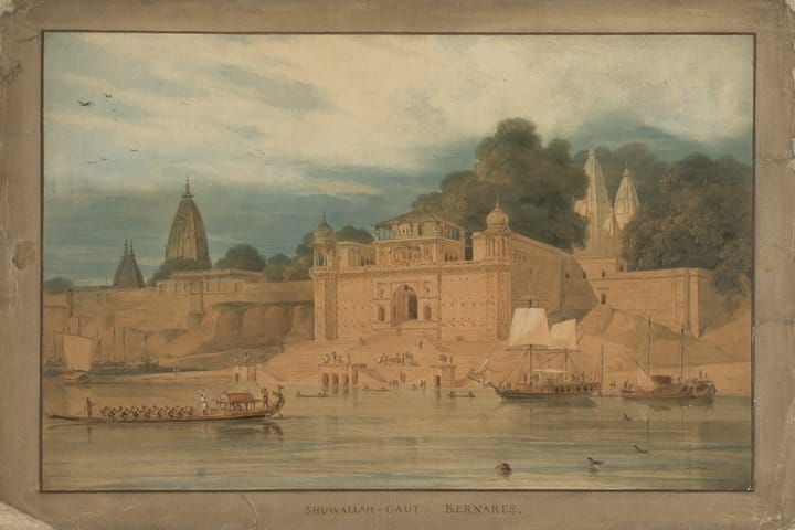 Viscount Valentia at Shivala Palace, 1803: The Tattered  Mughal House in Varanasi