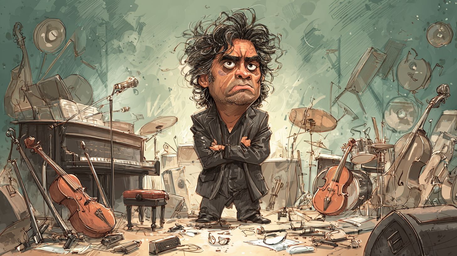 A.R. Rahman Removes his Facade: The Real Picture is Hideous