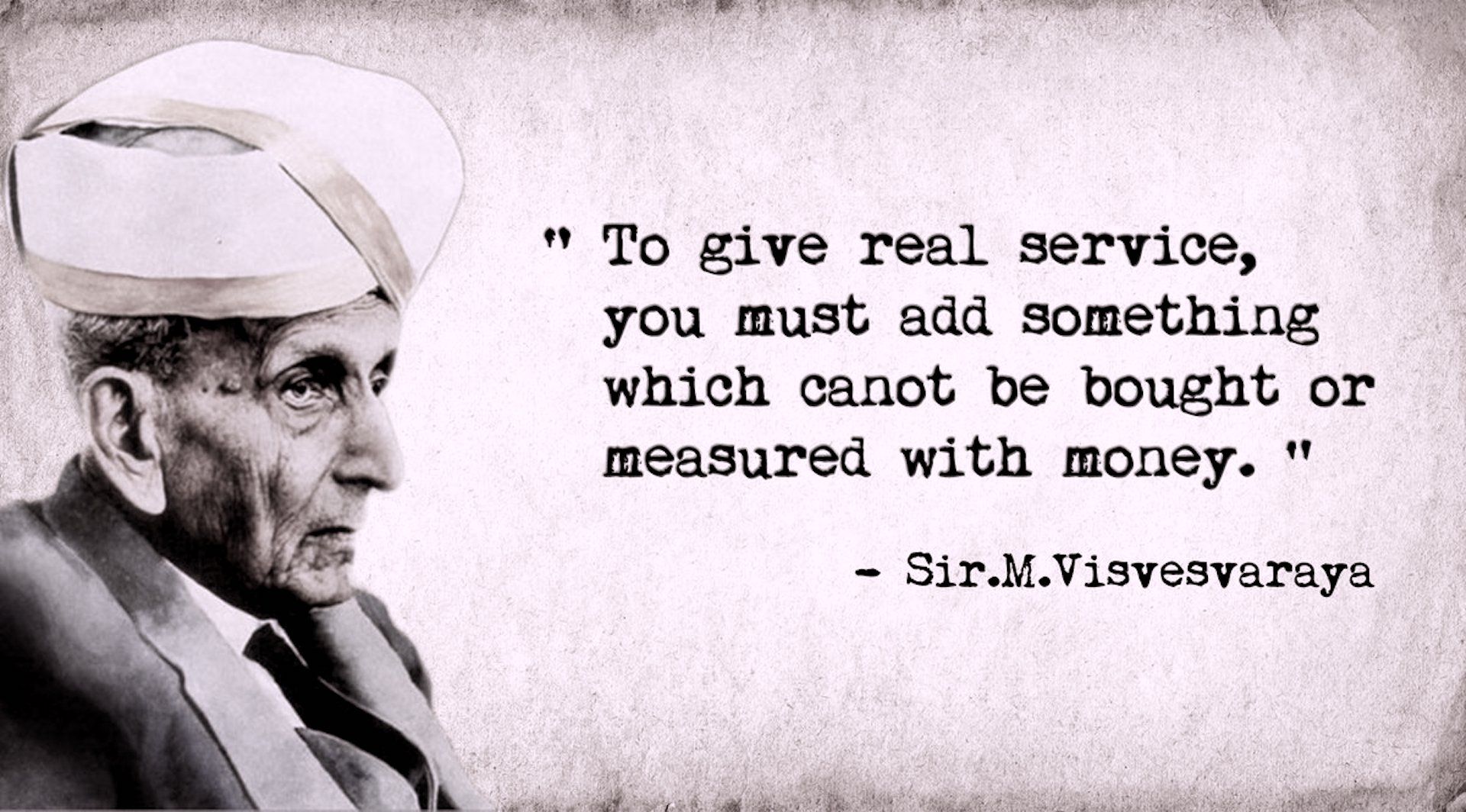 Lessons in Nation-Building from the Life of Sir M. Visvesvaraya