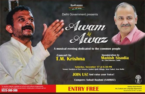 The Politics of T M Krishna: A Ready Reckoner