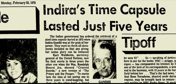 Introduction to The Theory and Practice of Marxist History Writing in India: Indira Gandhi's Forgotten Time Capsule