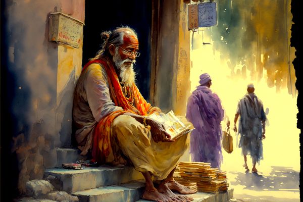 The Andha Master of Varanasi and Sri Sri Naga Baba's Exposition of Nama-Yoga