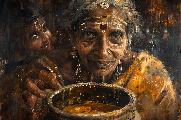 When Bala Krishna ate Butter from Devara Rangamma’s Hands
