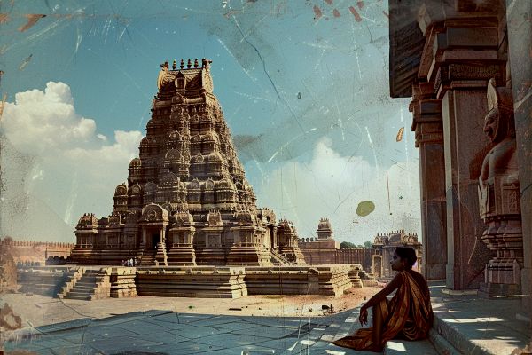 Śivapada Śekhara Rajaraja Chola Builds the Brihadeeshwara Temple: The First Stage