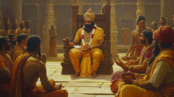 A Glimpse into the Theory and Practice of Statecraft in Ancient India