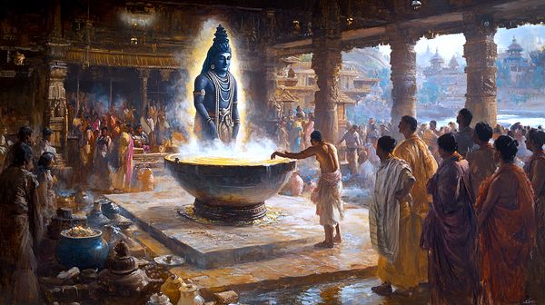 A Wedding that was Finalised in a Pot of Boiling Ghee