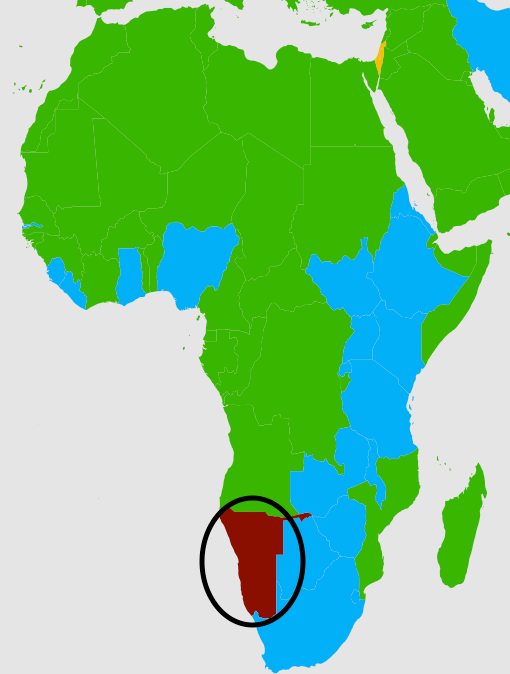 The most popular language in Namibia.