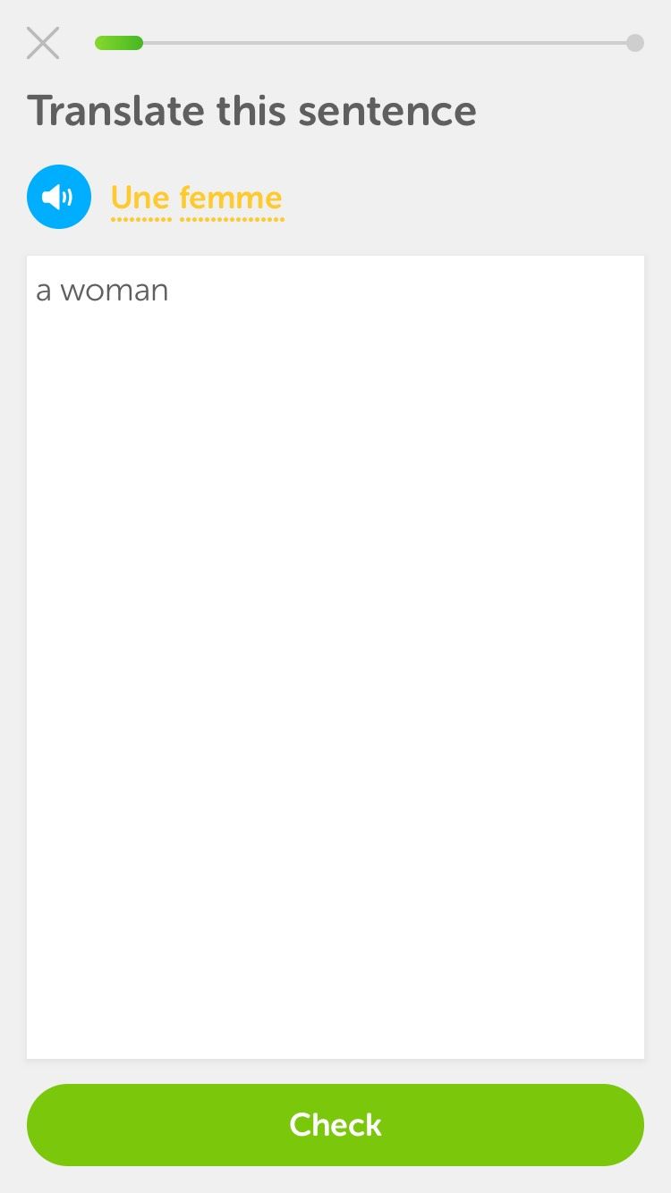 Translation exercise