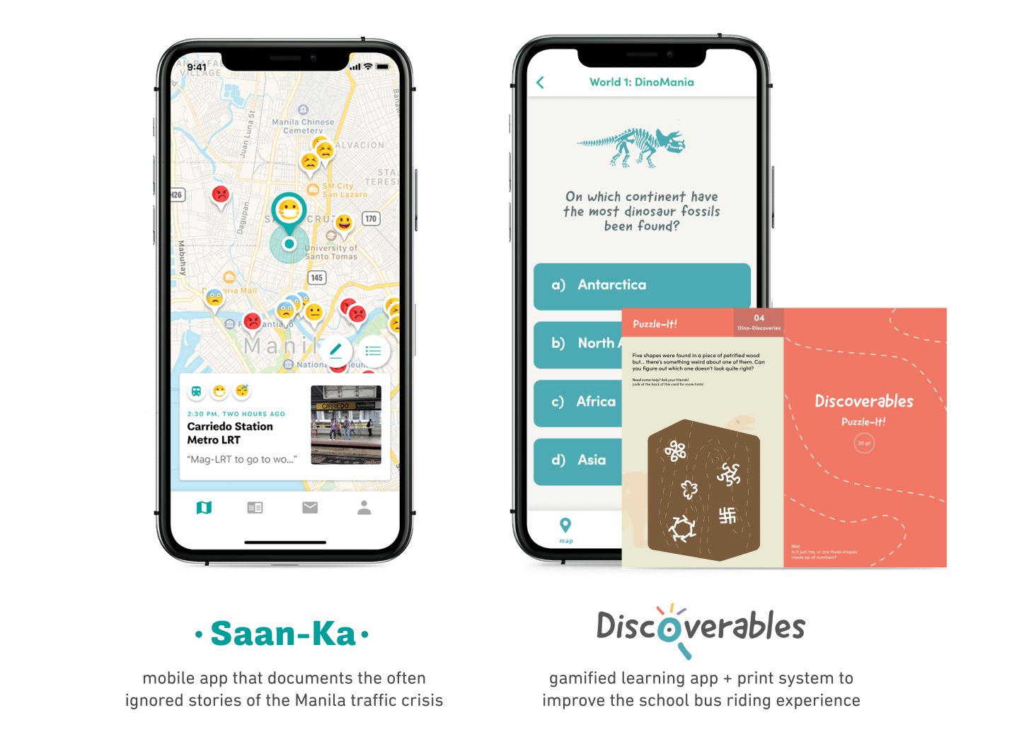 Robert Managad's past work in civic design