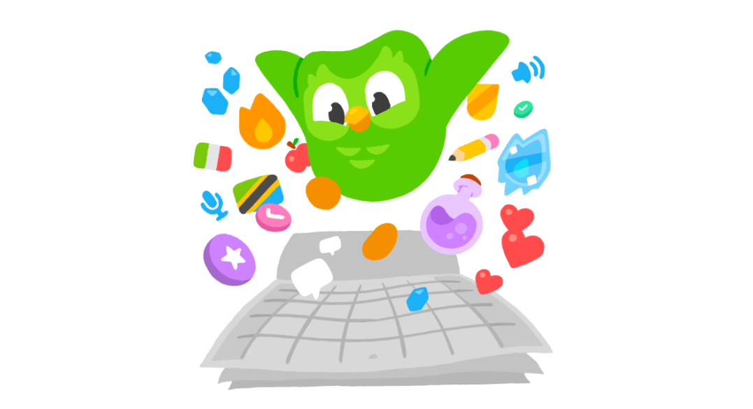 Duo brincando sobre un calendario.