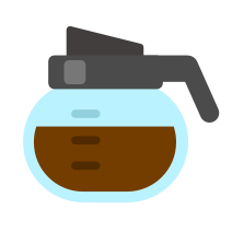Illustration of a pot of coffee