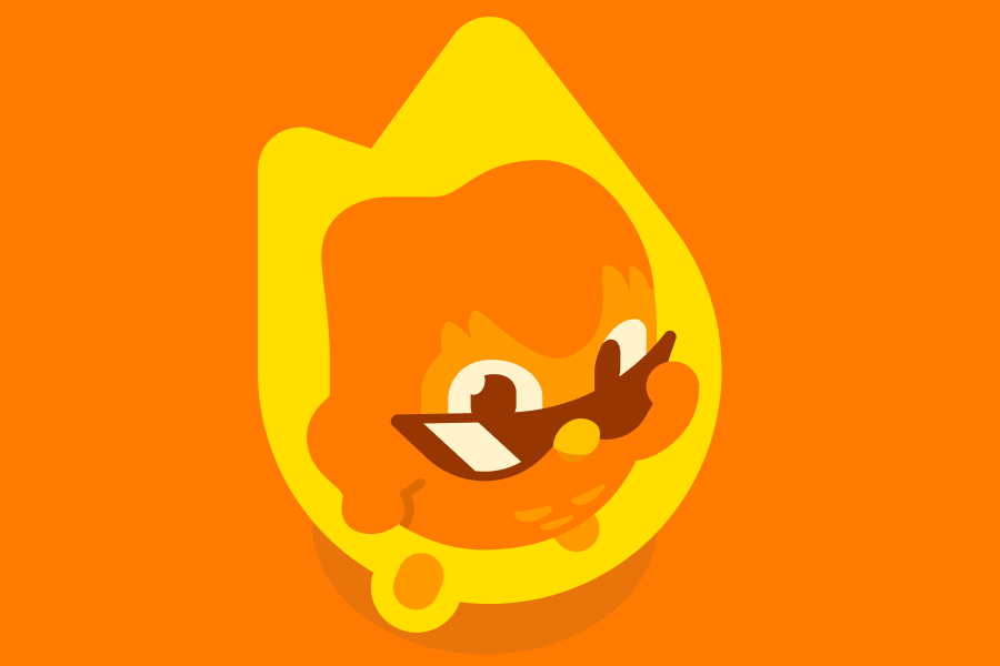 Illustration of Duo as the red streak flame