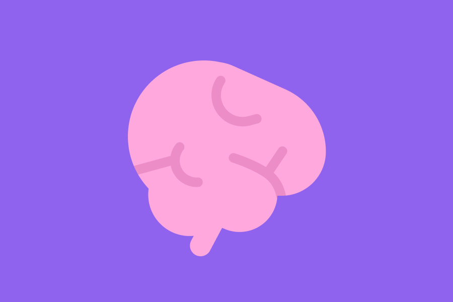 Illustration of a brain