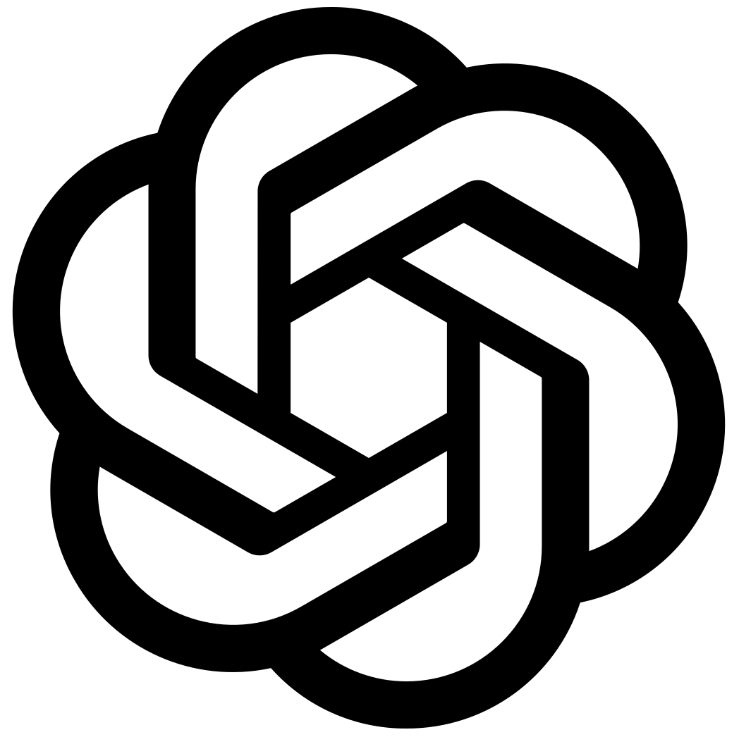 OpenAI logo.
