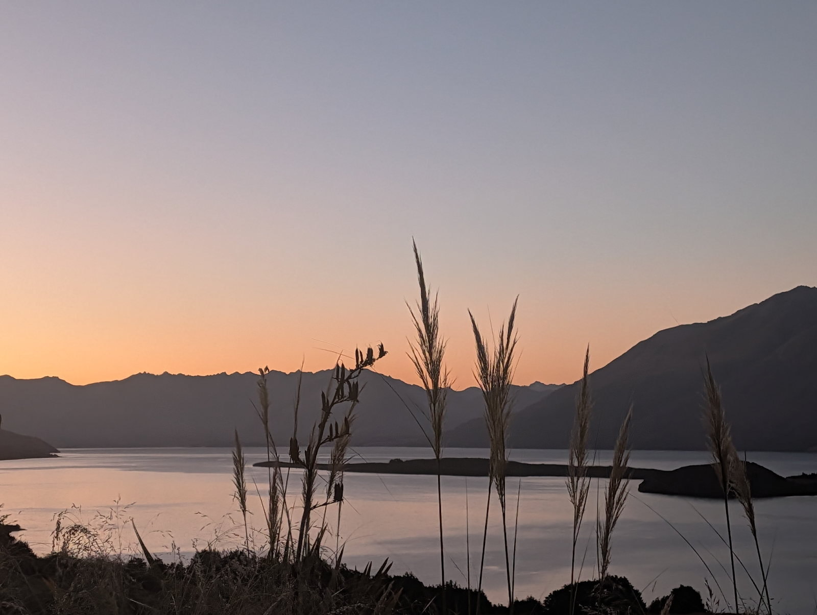A view of Lake Wakatipu.