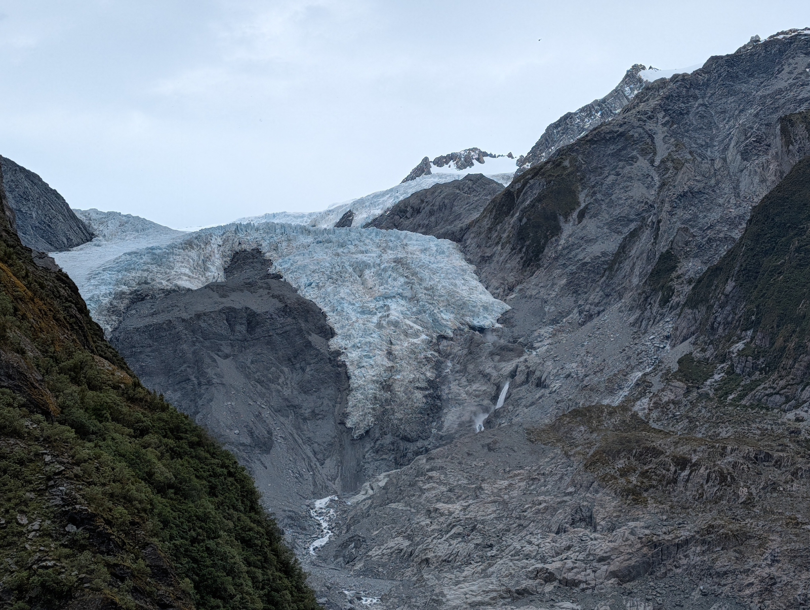 A view of Fox Glacier.