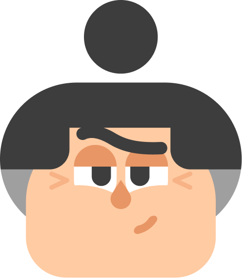 Alt: Duolingo character Lucy looking smug with one eyebrow raised