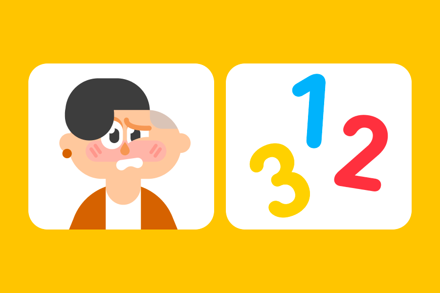 Lin l’air angoissé à côté des chiffres 1, 2 et 3