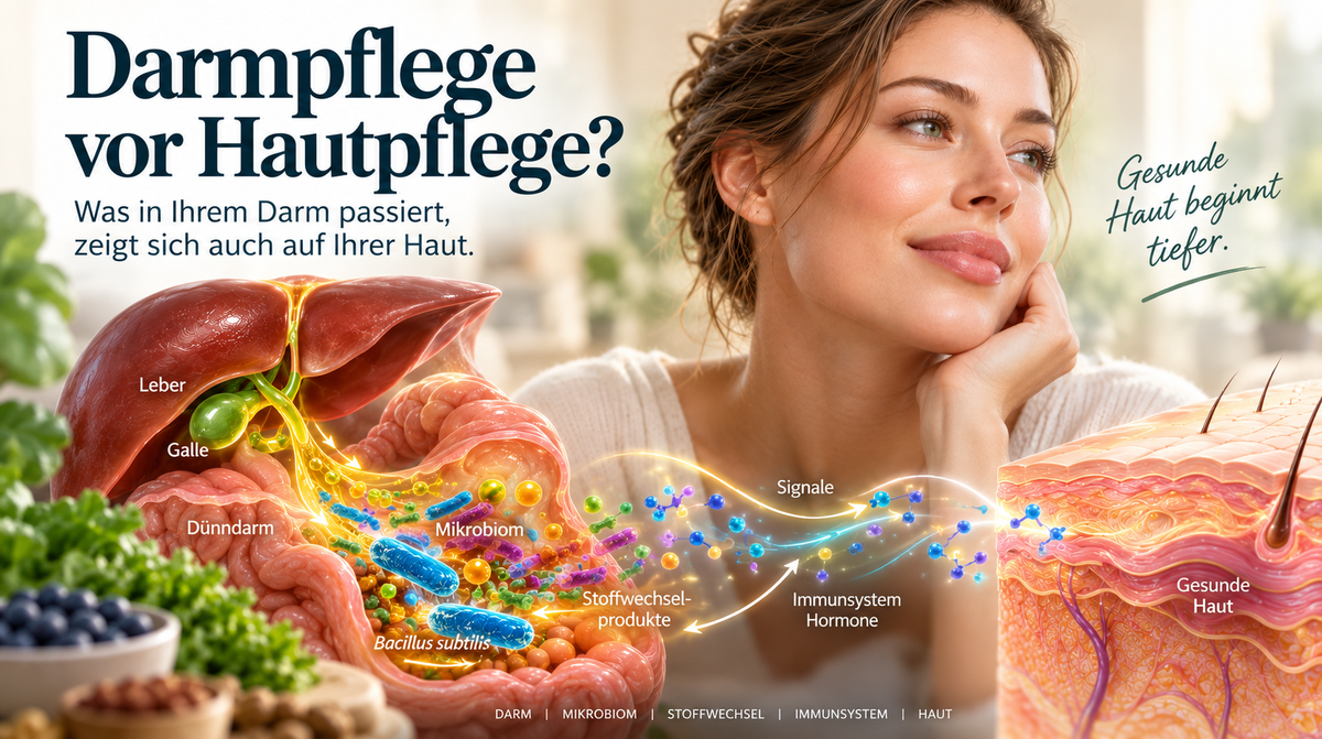 Darmpflege vor Hautpflege?