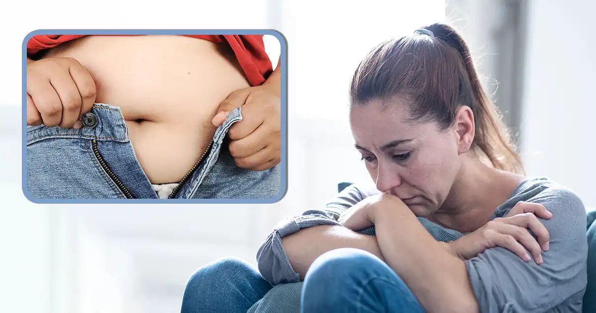 A circunferência abdominal relacionada a transtornos ansiosos e depressivos