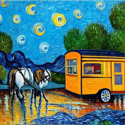 Caravan in The Rain, Stranded