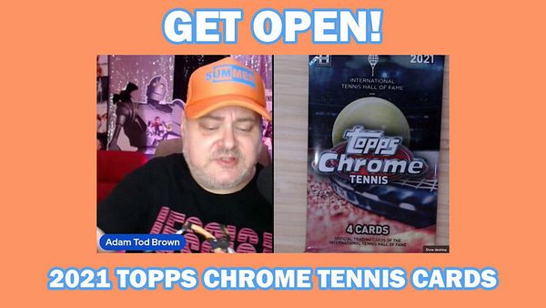 Get Open: Topps 2021 Chrome Tennis Cards