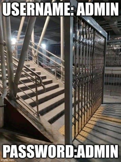 Default IoT Admin Passwords Keep Attackers Inside Your Network