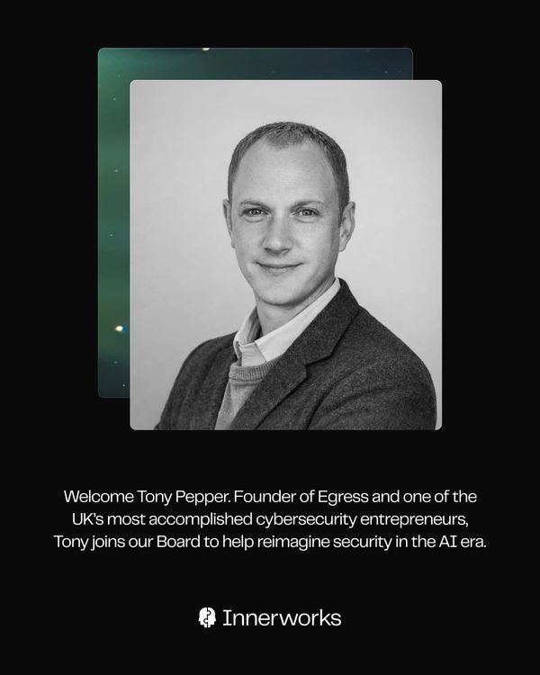 Innerworks Appoints Egress Founder Tony Pepper to the Board