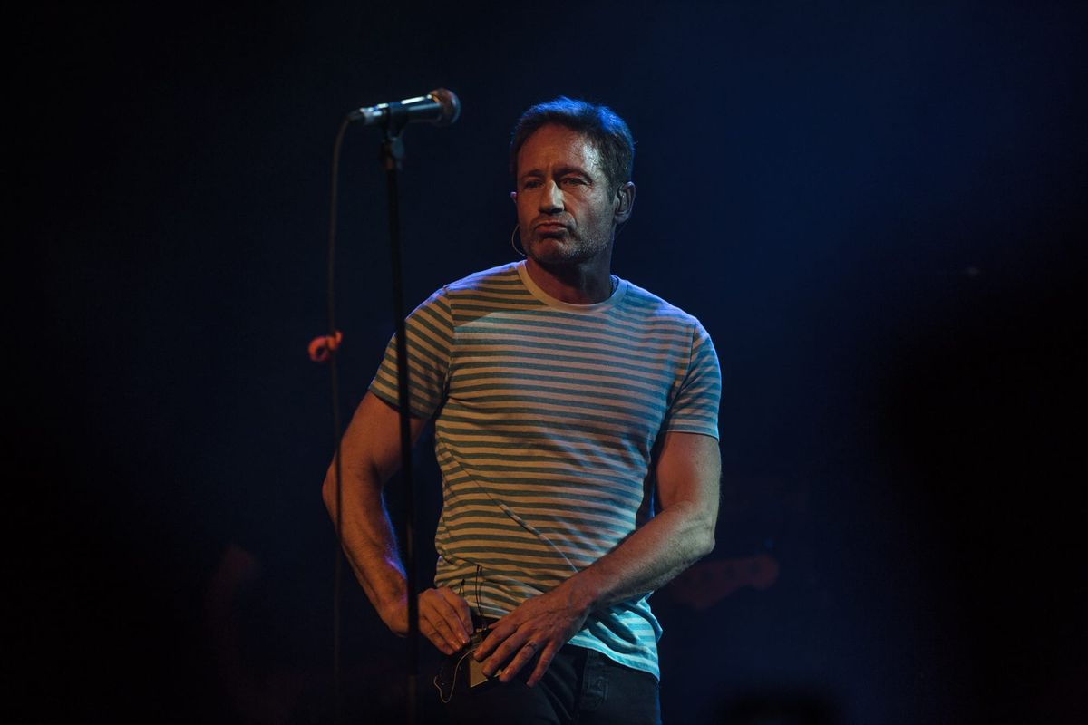 David Duchovny und eine verrückte Nebensache namens Musik