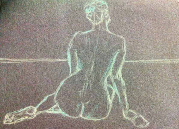 Nackt für die Kunst