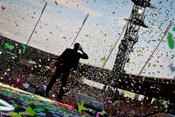 Ein farbiger Abend mit Coldplay