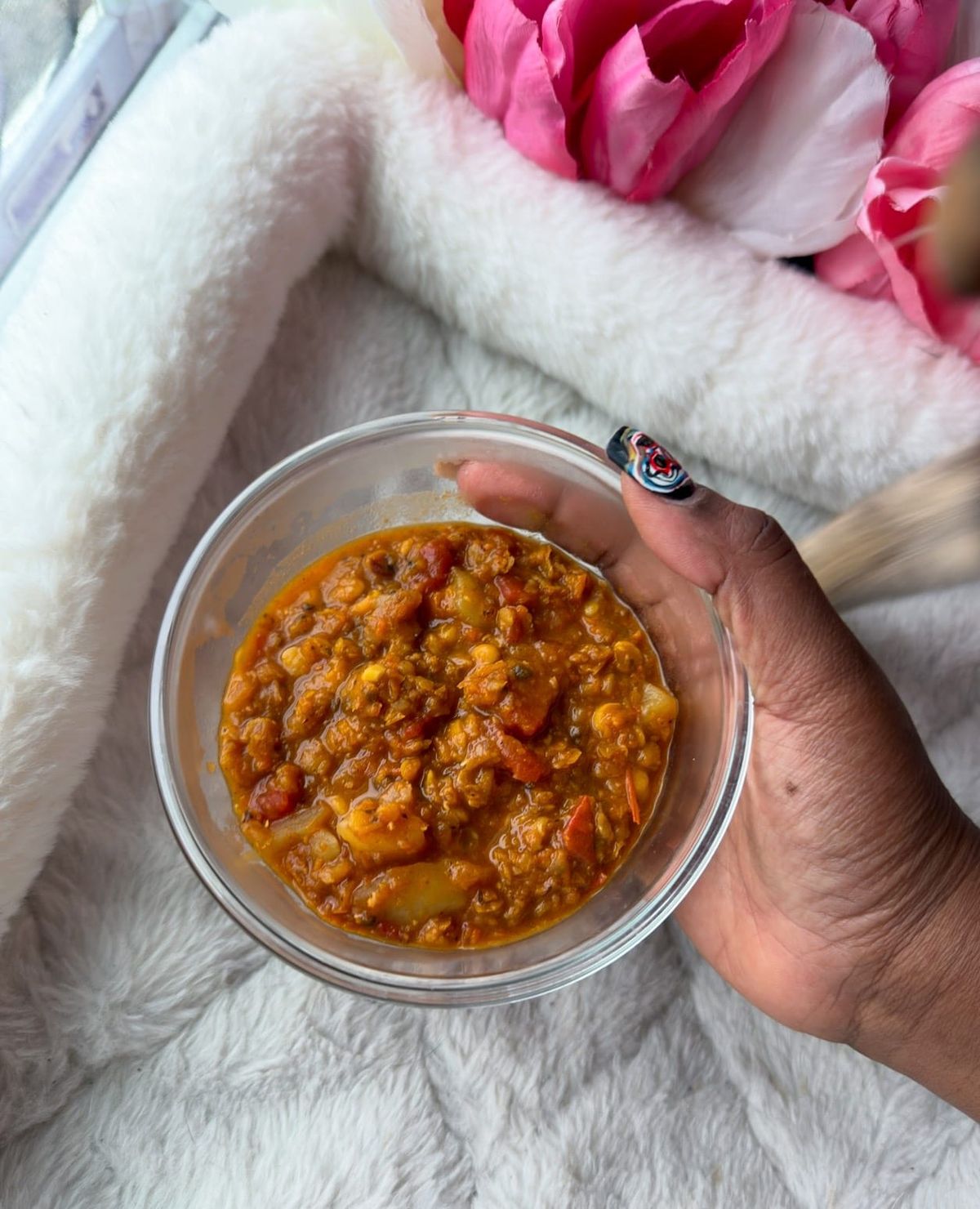 Lemony Mediterranean Lentil Soup