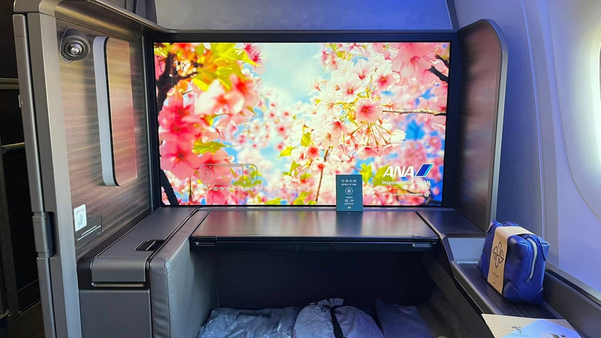 2025年台北-東京-舊金山ANA頭等艙開箱