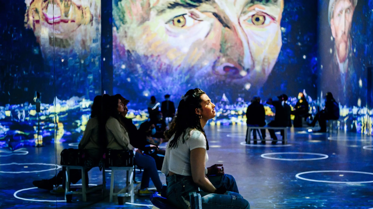 Experiência imersiva de Van Gogh ganha nova versão