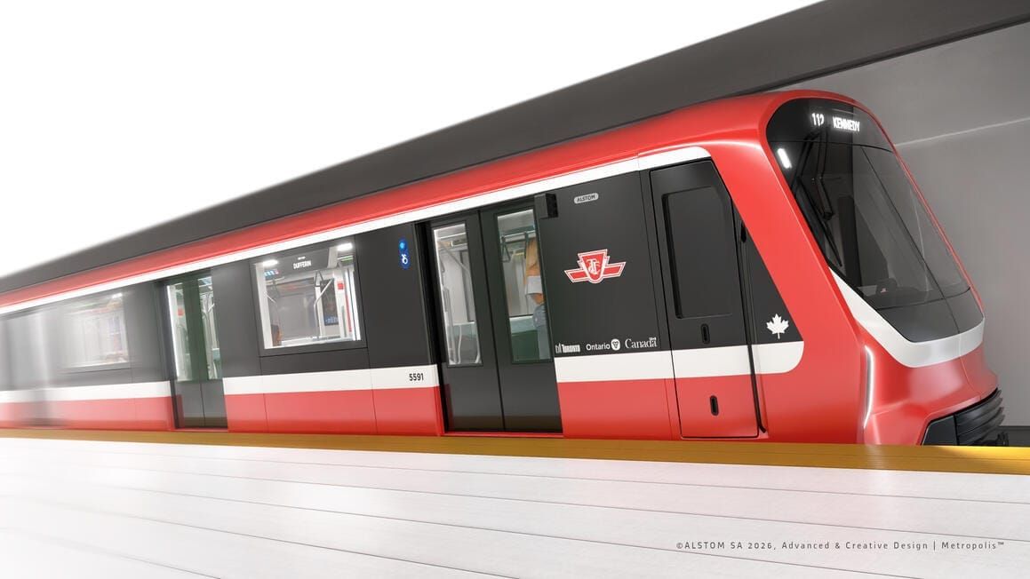 TTC apresenta novo visual dos trens que vão renovar a Linha 2