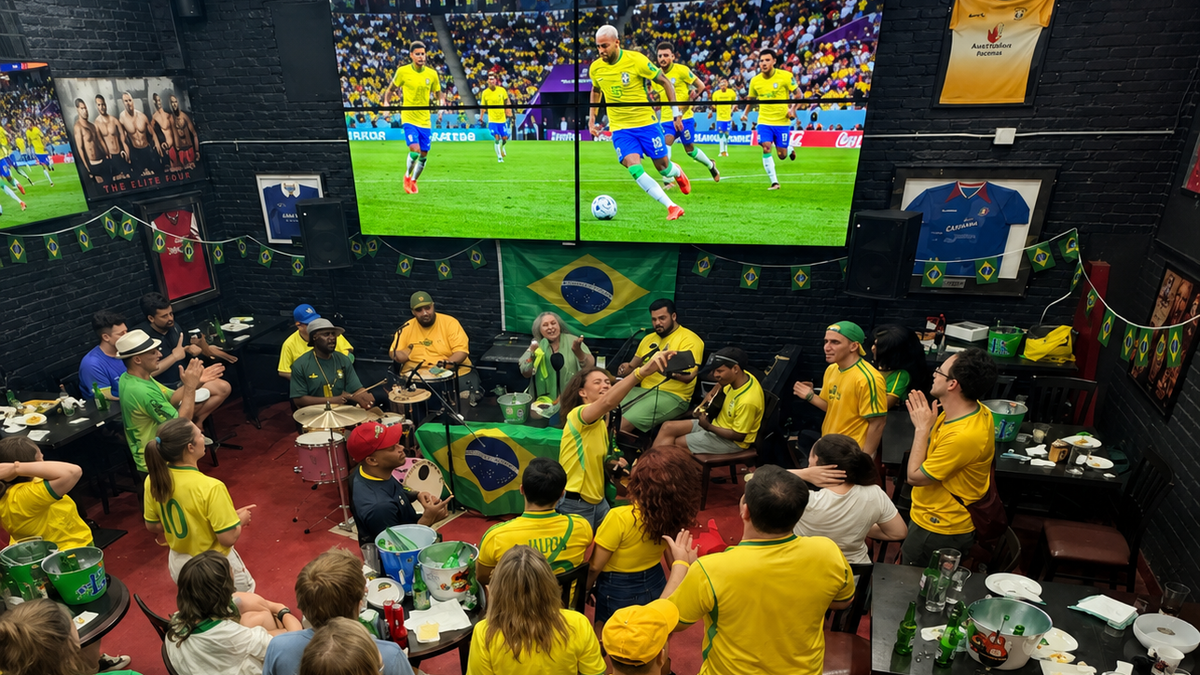 Clube da Boemia abre reservas de mesas para acompanhar Brasil x Escócia