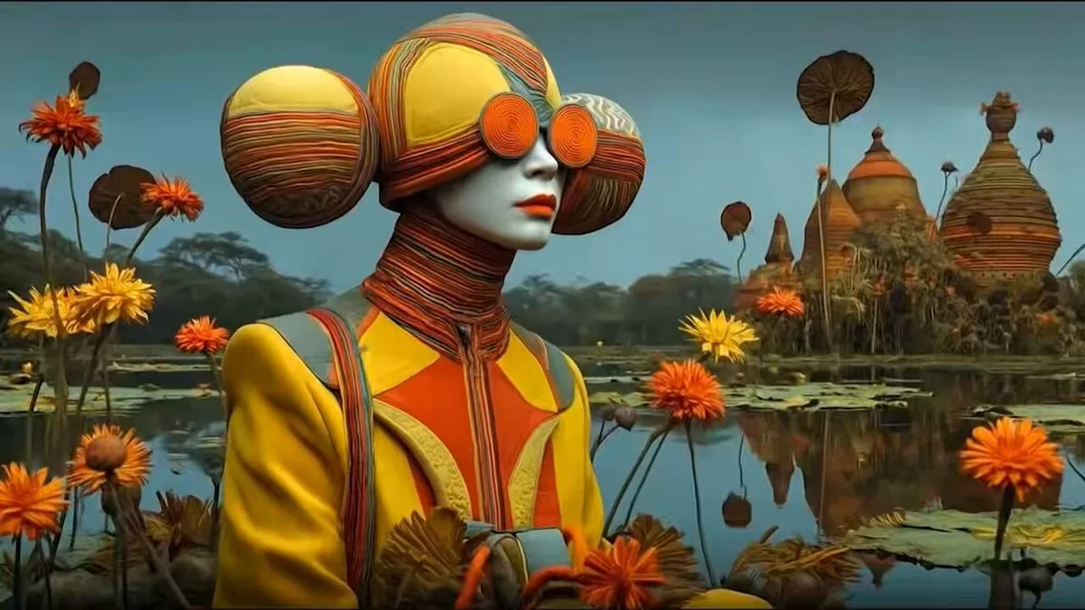 Exposição imersiva reúne obras criadas com inteligência artificial em Toronto