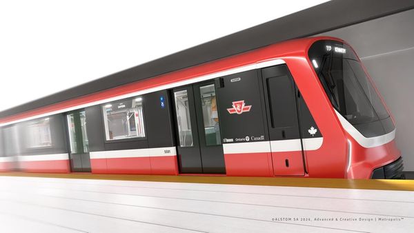 TTC apresenta novo visual dos trens que vão renovar a Linha 2