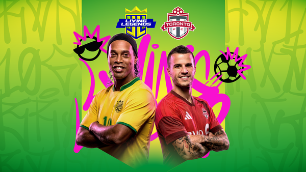 Ronaldinho e lendas do Brasil enfrentam ídolos do Toronto FC