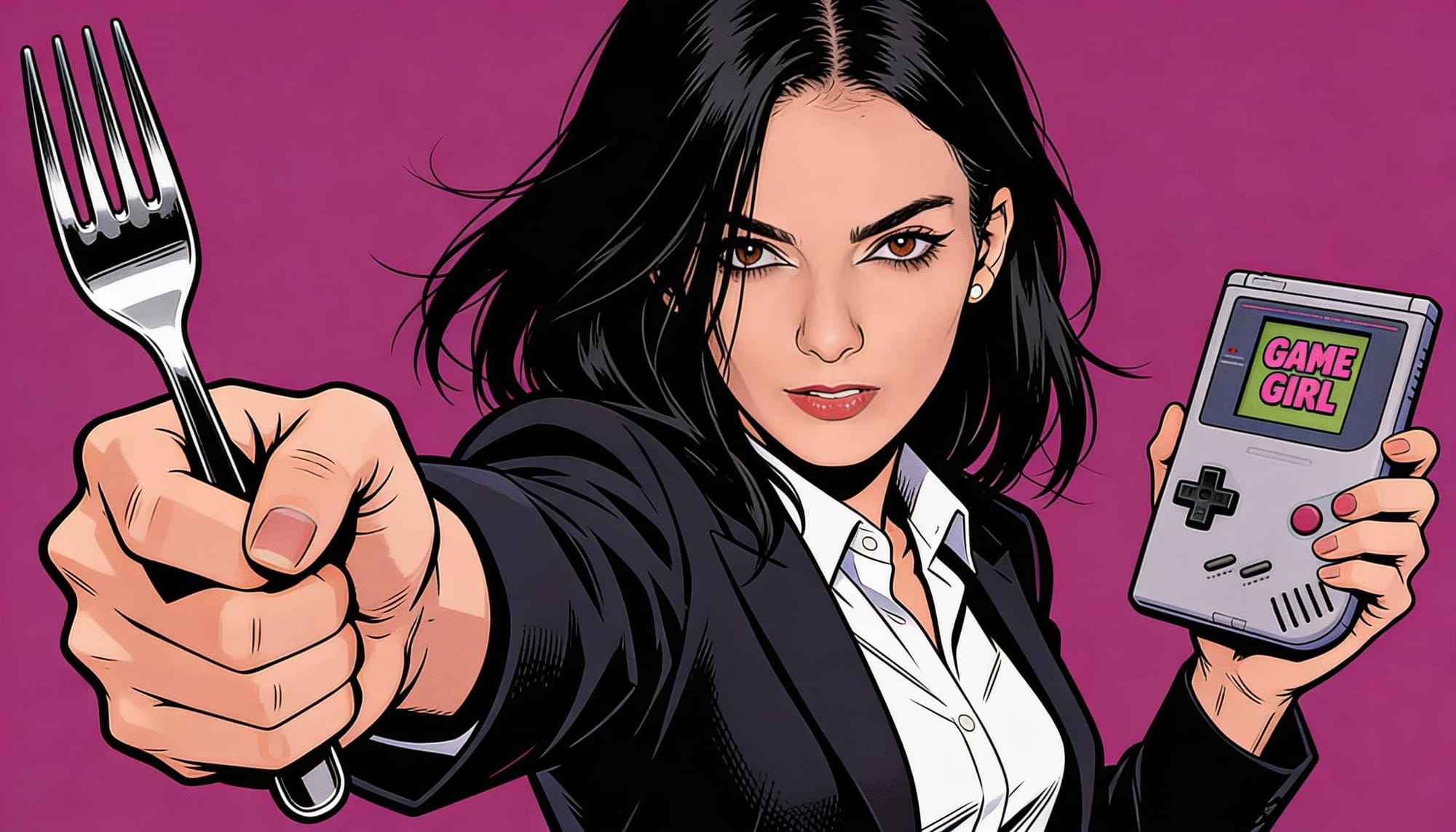 Dee ignites the laser pointer