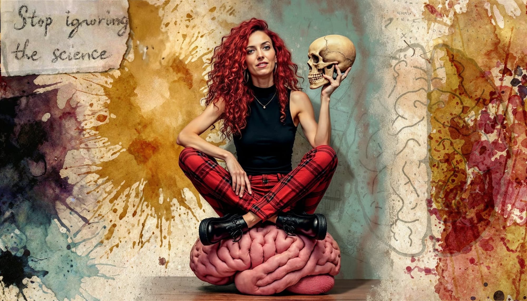 Dee ignites the laser pointer