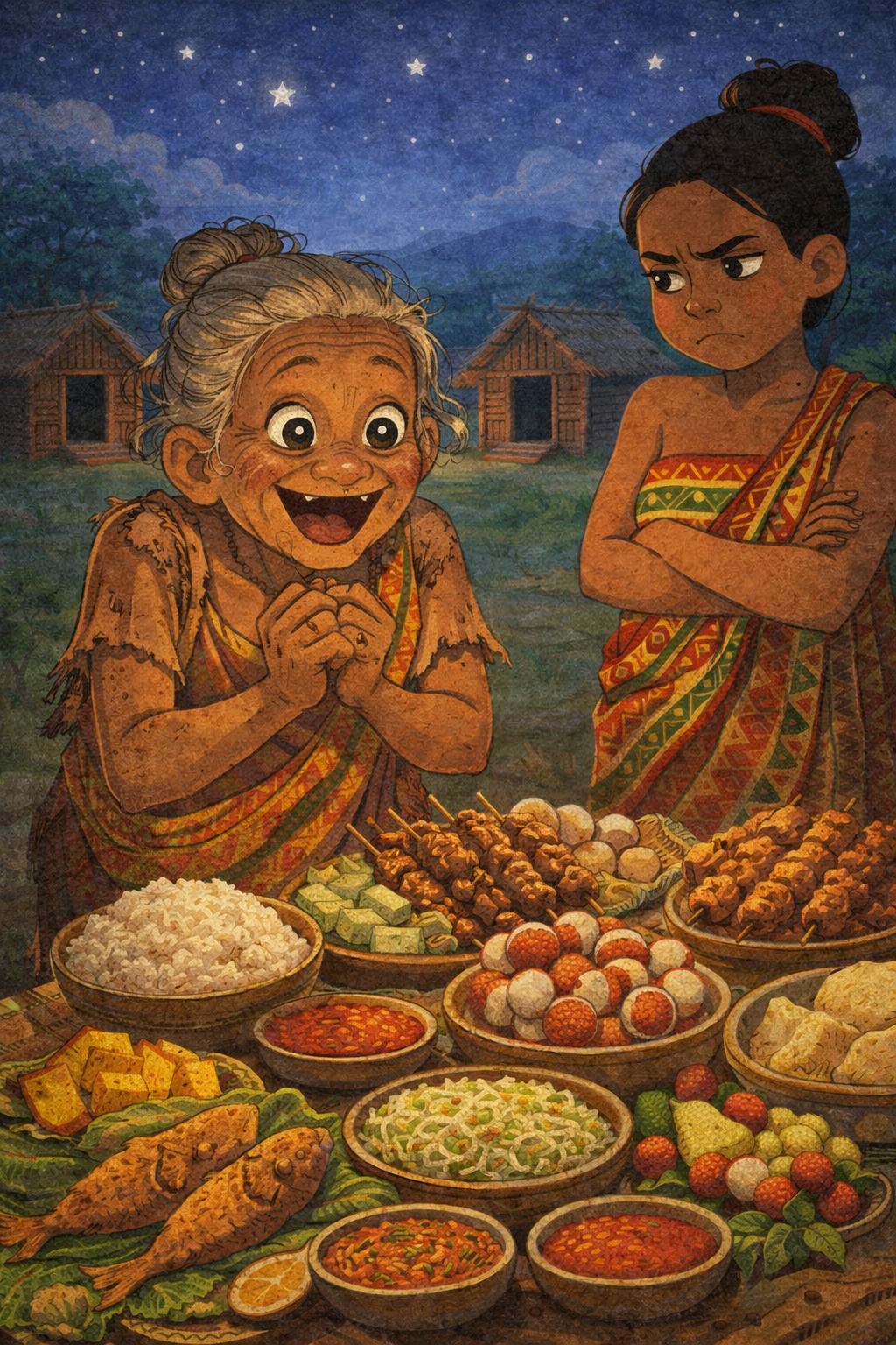 Anganon'ny Ntaolo - 58) Rafotsibe sy ny  nenina tsy aloha