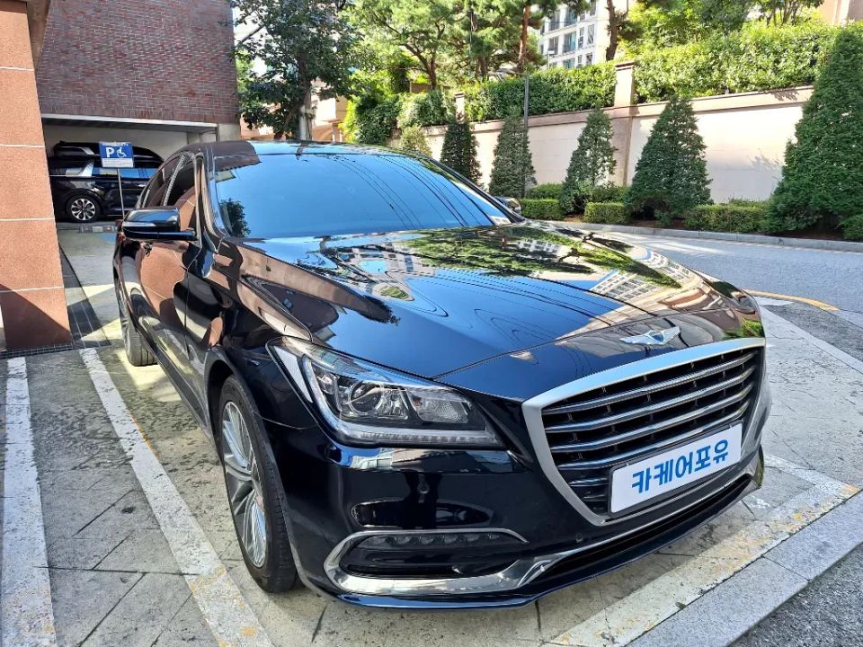 제네시스 G80 벽에 긁힘 RH) 리어도어, 리어펜더, 리어범퍼