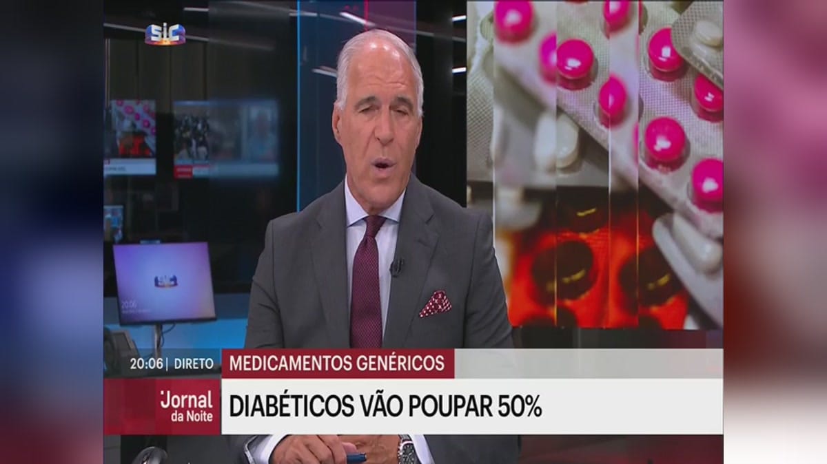 Os genéricos chegaram ao Jornal da Noite da SIC