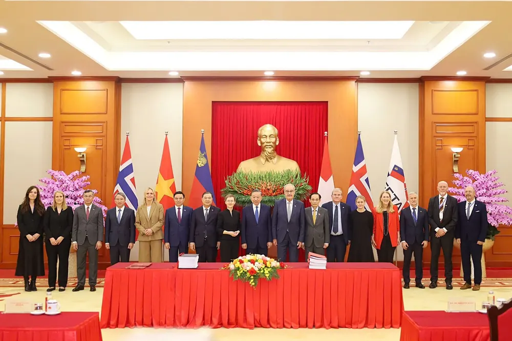越南与欧洲四国正式签署自由贸易协定