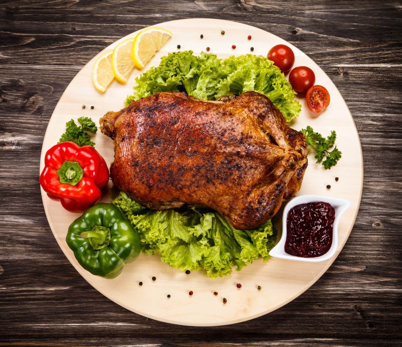 Roast Duck with Rich Plum Sauce Recipe and Wine Pairing